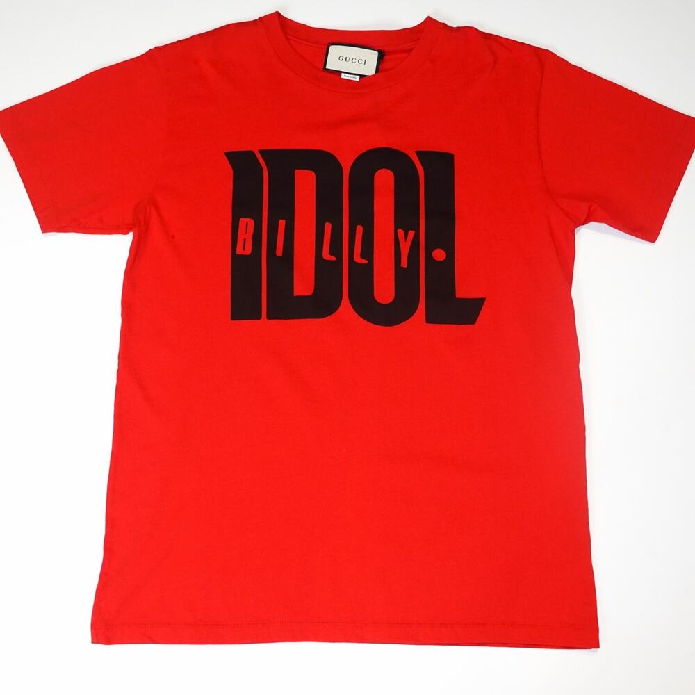 Gucci Billy Idol Men's T-shirt Sz Small Rare Piece Authentic